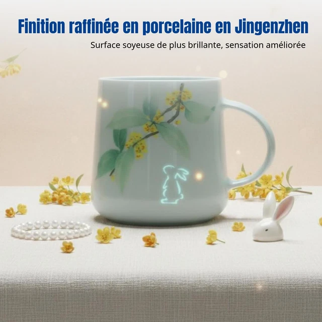 Chien Foo en porcelaine - Vert céladon