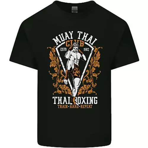 Muay Thaï Fighter Warrior Mma Arts Martiaux Hommes T-Shirt Tee