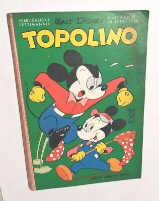 Topolino Libretto # 439 -  26 Aprile 1964 -  Mondadori - Walt Disney