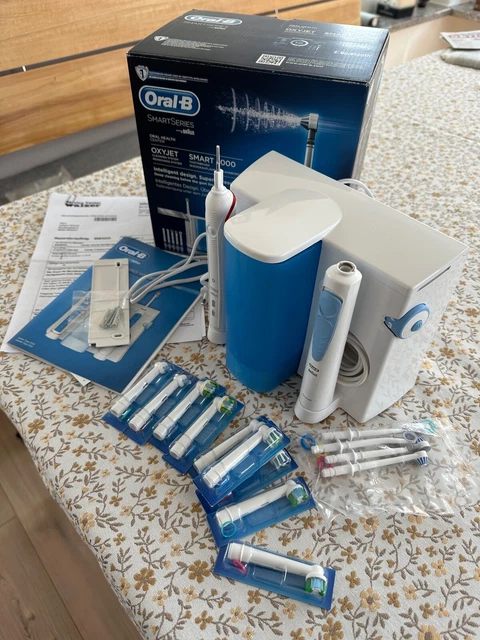 BRAUN Oral-B Zahnpflege Center Oxyjet + Smart 5000 gebraucht - OVP -