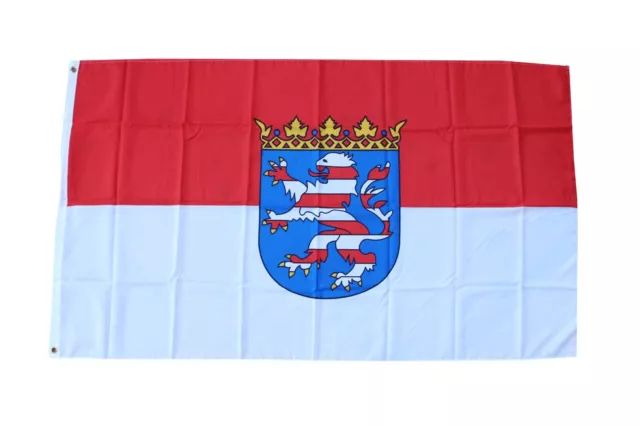 Flagge Thüringen 90x150cm + 2 Ösen Hissfahne Deutschland Deko Fahne Wandbehang