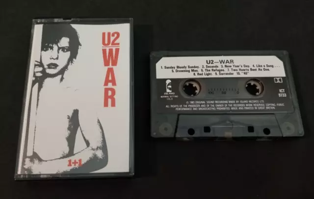U2   War  1983   Mc Music Tape