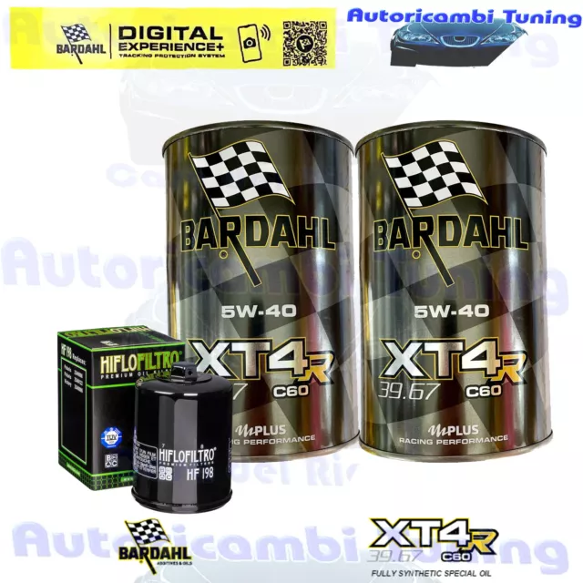 Kit Inspección Aceite Bardahl XT4R 5W40 Para Adornos Polaris