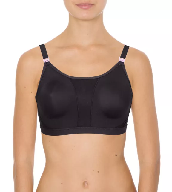 TRIUMPH MAMABEL ACTIVE MATERNITY BRA Black Sz 12-18  NEW  RRP $59.95