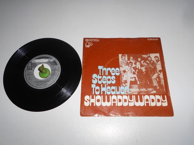Showaddywaddy - Three Steps to Heaven (1975) Vinyl 7` inch Single Vg ++
