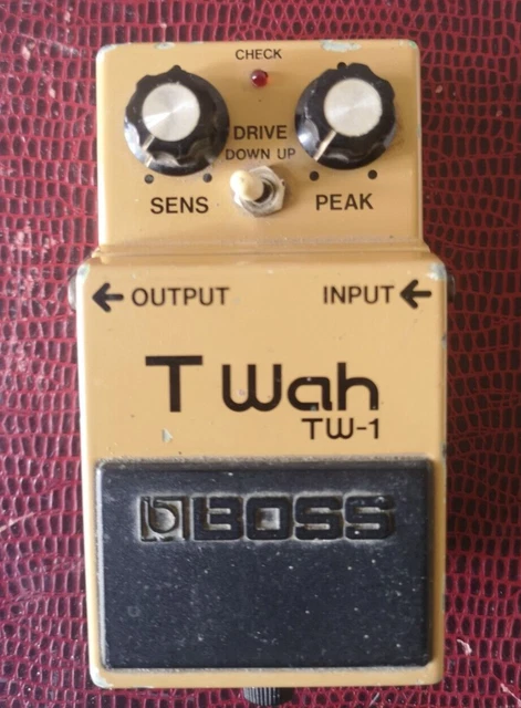 Pédale effet Boss T Wah- Tw1- serie N°267300