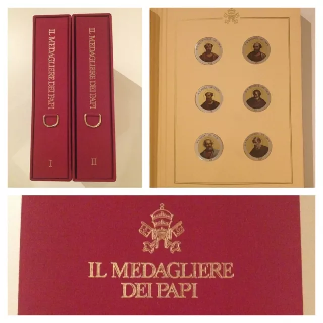 Il Medagliere Dei Papi Del 1988 - 261 Pezzi In 2 Eleganti Raccoglitori