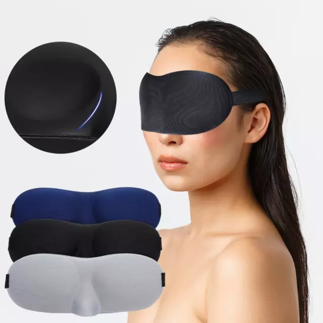 Foam Shade Cover Memory Eye Patch Sleeping Aid 3D Eye Mask Sleep Eyeshade