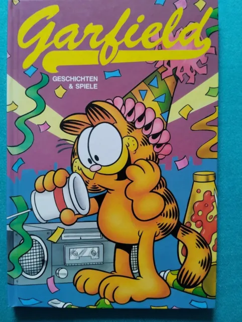 Garfieldbuch von Jim Davis, Geschichten und Spiele