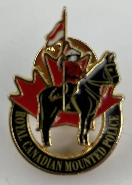 MOUNTIE ON HORSE Lapel Pin Royal Canadian Mounted Police Canada RCMP $3 ...