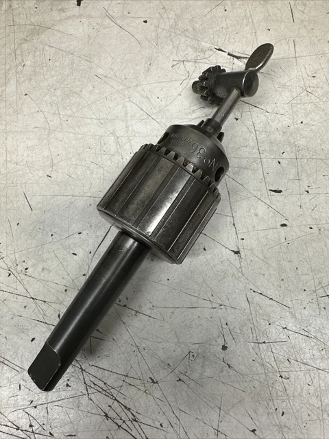 Jacobs No.36 Drill Chuck 3/16-3/4” Capacity MT3 Shank