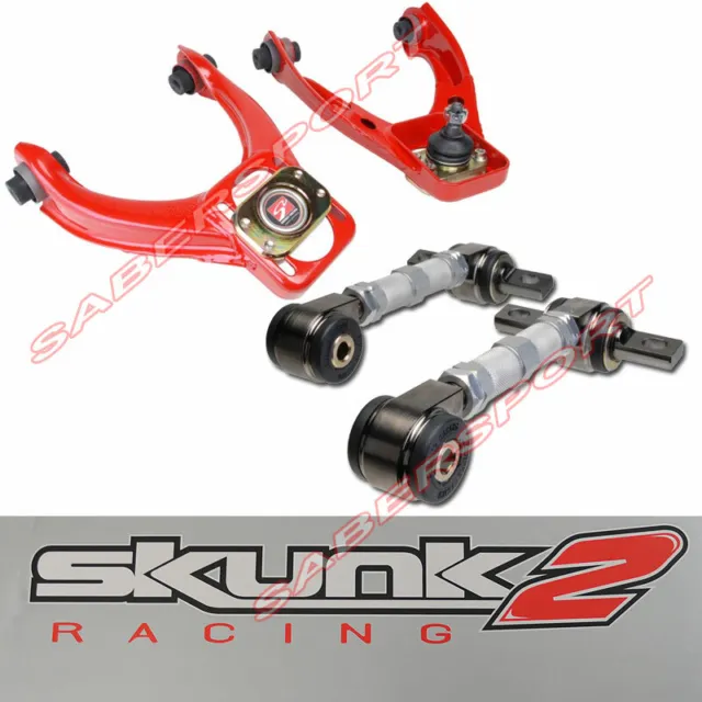 Skunk2 Racing Pro Series Front + Rear Camber Kit for 1996-2000 Honda Civic