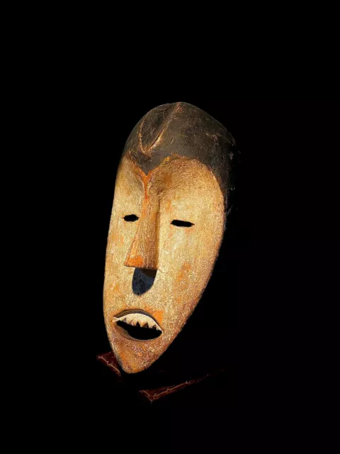 African Vintage Hand Carved Wooden decor Mask Traditional African Mask - 1053 3