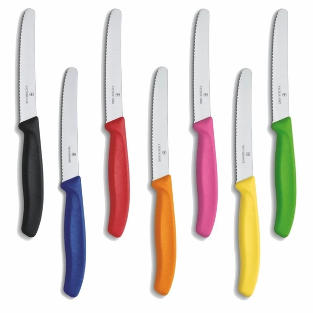 6 Stk. Victorinox Tafelmesser Allzweckmesser Brotzeitmesser Schweizer Messer