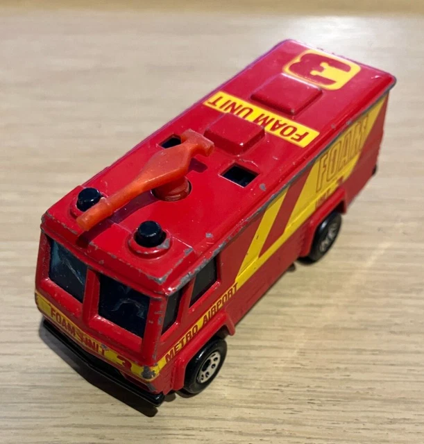 Matchbox Schaumeinheit Kommmand Fahrzeug 1980,