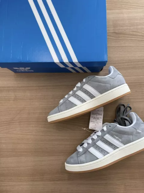 Adidas Originals Campus 00s Grey White Gum | Size UK 3 | HQ8707 | Free Delivery!