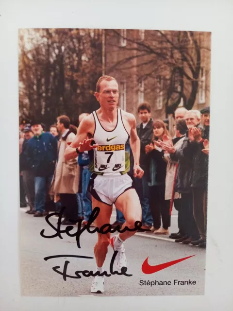 Stephane Franke - Langstreckenläufer - original Autogramm - ca. 15x10cm - Autogr
