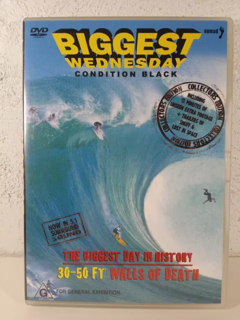 Biggest Wednesday DVD Surfing Surf Ken Bradshaw Surf Movie Big Wave AUSTRALIA