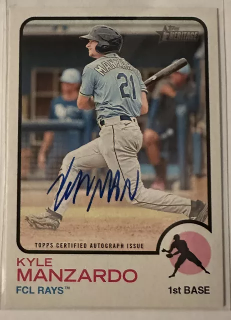 7 Kyle Manzardo Autographed and Game Worn Lollygaggers Jersey