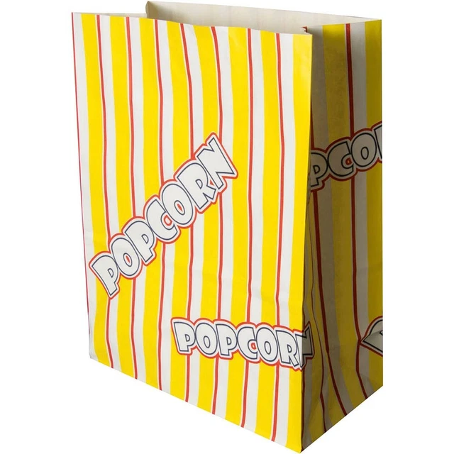 100 Popcorn-Tüten 4,5l groß PAPSTAR
