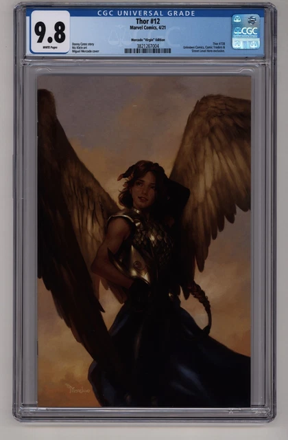 Thor #12 Miguel Mercado Virgin Variant CGC 9.8