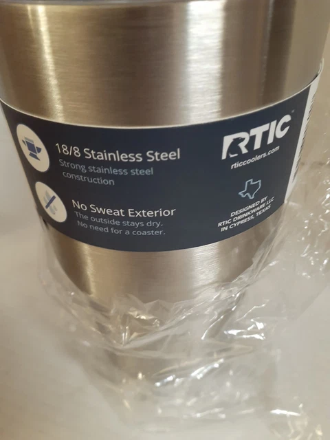 RTIC 30 oz Insulated Tumbler Stainless Steel Travel Mug with Lid Spill Proof Hot 3