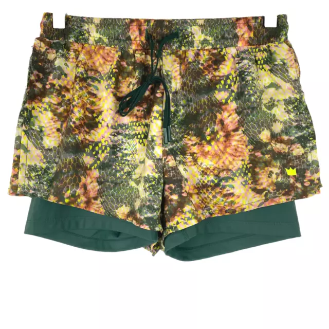 Shefit Shorts Multicolored Print Athletic Polyester Blend Women's Small