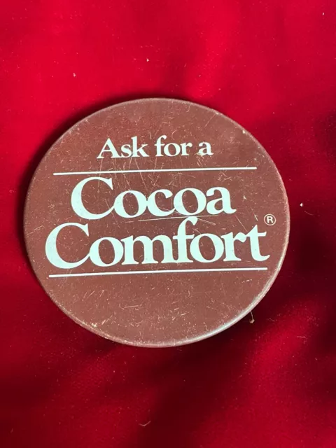Southern Comfort Whiskey Ask For A Cocoa Comfort Drink Promo Pinback Button 3"
