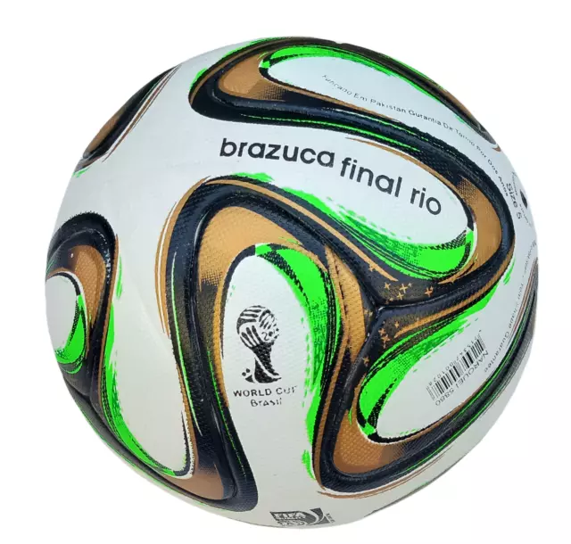 ADIDAS BRAZUCA FINAL Rio FIFA World Cup Brazil 2014 Match Ball