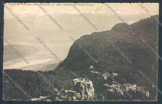 Trento Passo della Mendola postcard ZB0950