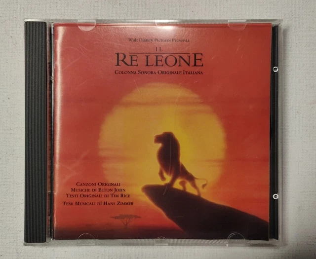 IL RE LEONE colonna sonora originale Walt Disney RARO CD EUR 19,00 PicClick IT