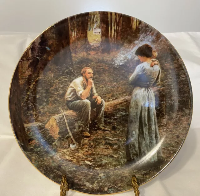 Frederick McCubbin’s Collector Plate “The Pioneer” Bradford Exchange Australia