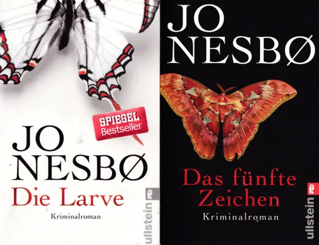 JO NESBØ * Die Larve & Das fünfte Zeichen * Harry Hole Bd. 5+9