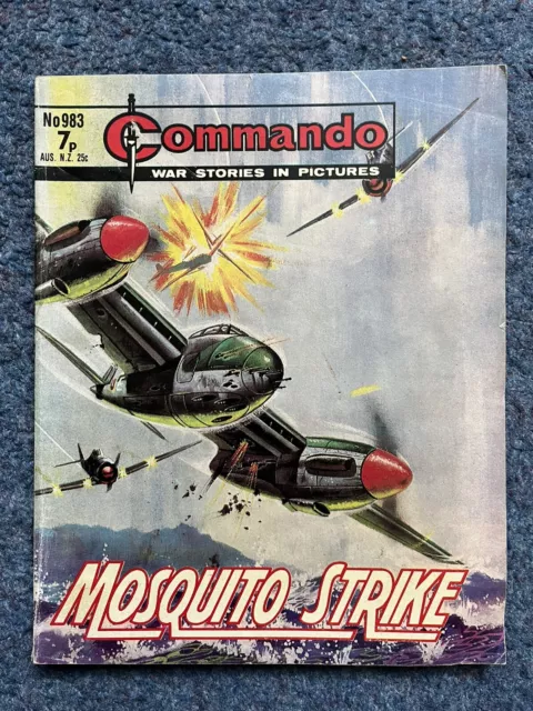 Commando War Stories in Pictures Comics No. 983 Mosquito Strike