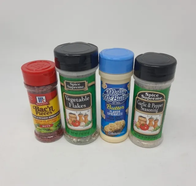 McCormick Poultry Seasoning Set of 4 shakers 0.65oz expires 1/31/2025 NEW