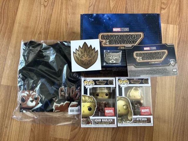 Funko Pop Guardians of the Galaxy Vol 3 Marvel Collector Corps Box Size Large