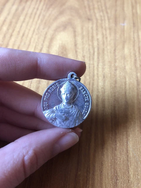 MEDAILLE GEBETSKETTE JETZT pro Nobis Sancte Guido Gh EUR 19,00 ...
