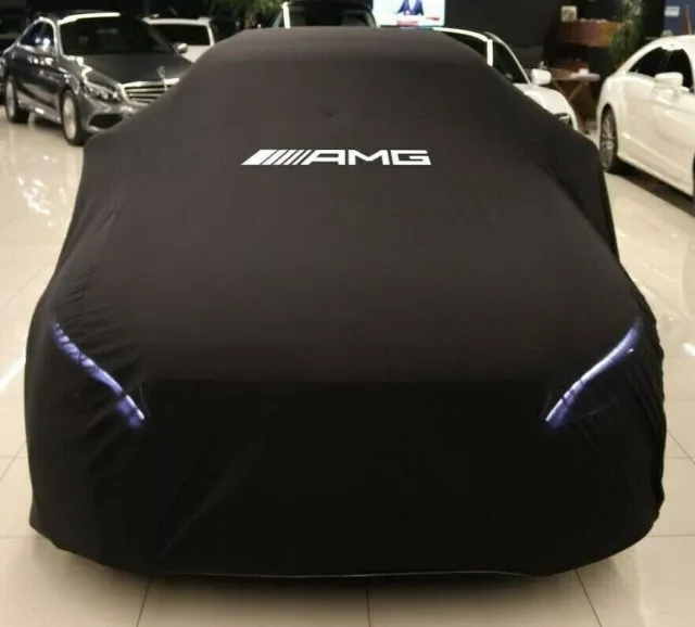 For Mercedes AMG Fabric Car Cover -AMG- E C A S Class Dust-proof Windproof