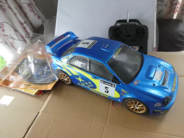 Bymco Subaru Rc Auto 1/10 Massstab Mit Wenigen Baubüchern Enthält Radio