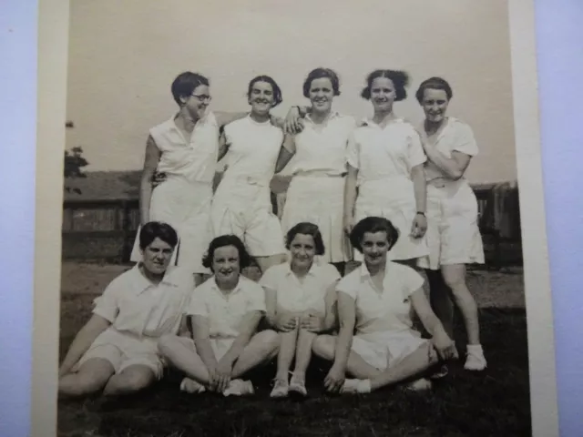Job Lot 20 Antique photographs 1930s School Girls At Gymnastics Boarding School