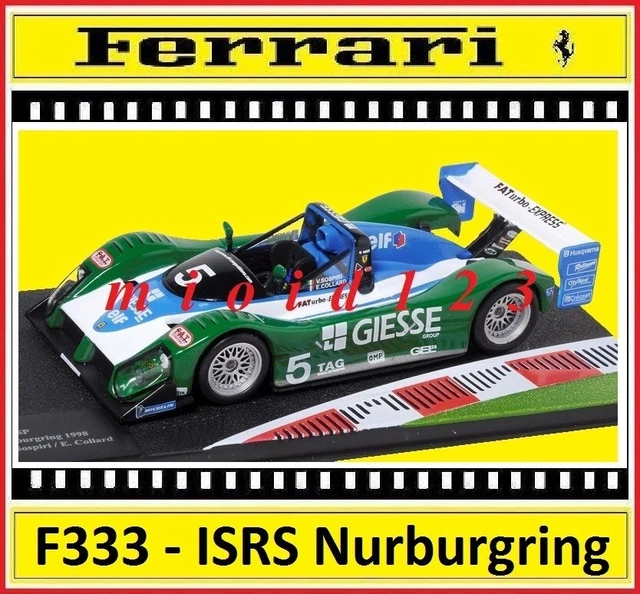 Altaya 1:43 Ferrari F333 SP année 1993 rouges Ixo CK9992178 modèle