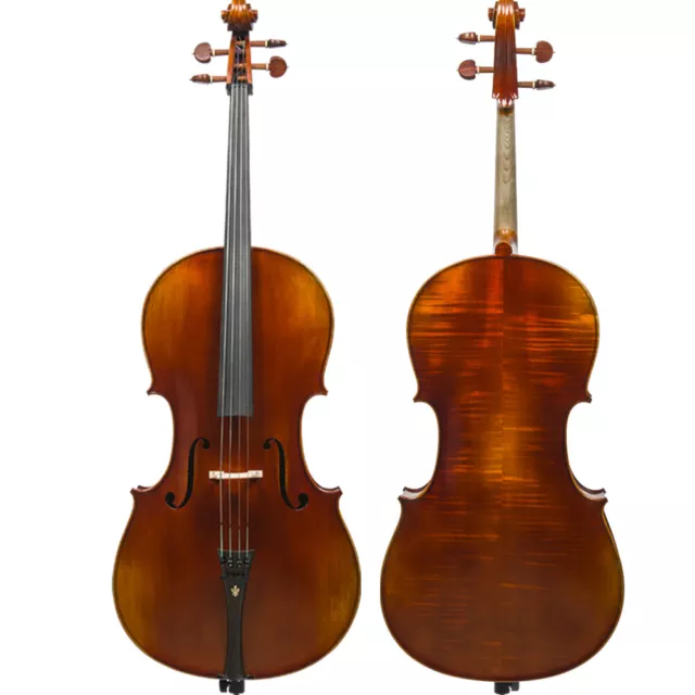 CHRISTINA C05 1/8-4/4 Size Handmade Professional Solid Wood Cello For Starter 3