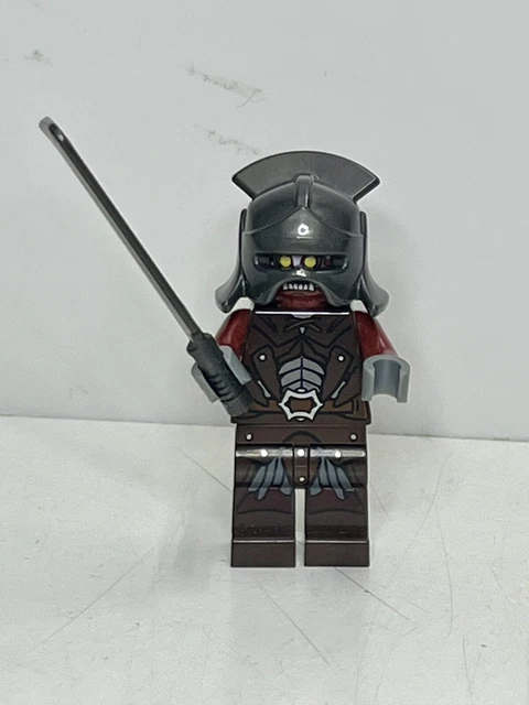 LEGO LOR007 Uruk-hai - Helmet Minifigure Lotr Lord Of The Rings Hobbit ...