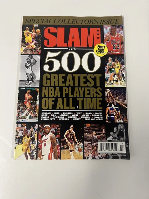 SLAM MAGAZINE SPECIAL Collectors Issue The 500 NBA Greatest