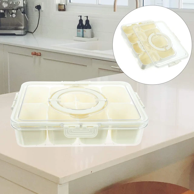 Boîte à Œufs 24 Compartiments Avec Minuterie – Pour Frigo, Cuisine, Transport, Plastique PP