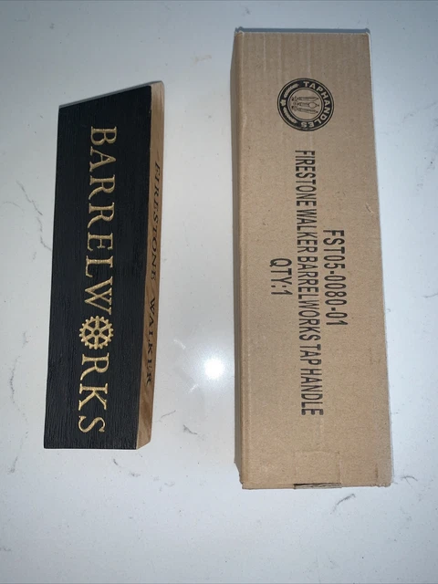 Firestone Walker Brewing Company Barrelworks Tap Handle - Charred barrel stave