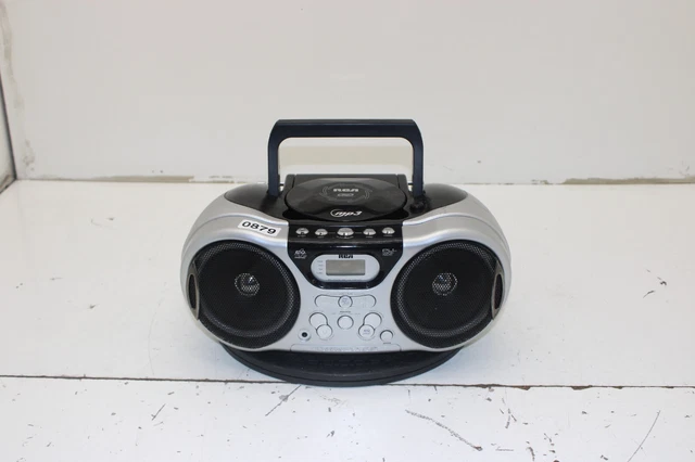 RCA RCD159 Portable Boombox CD-R/RW MP3 AM/FM Radio