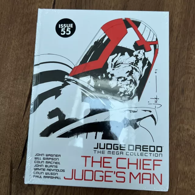 Judge Dredd Mega Collection The Chief Judges Man Hardcover Sealed