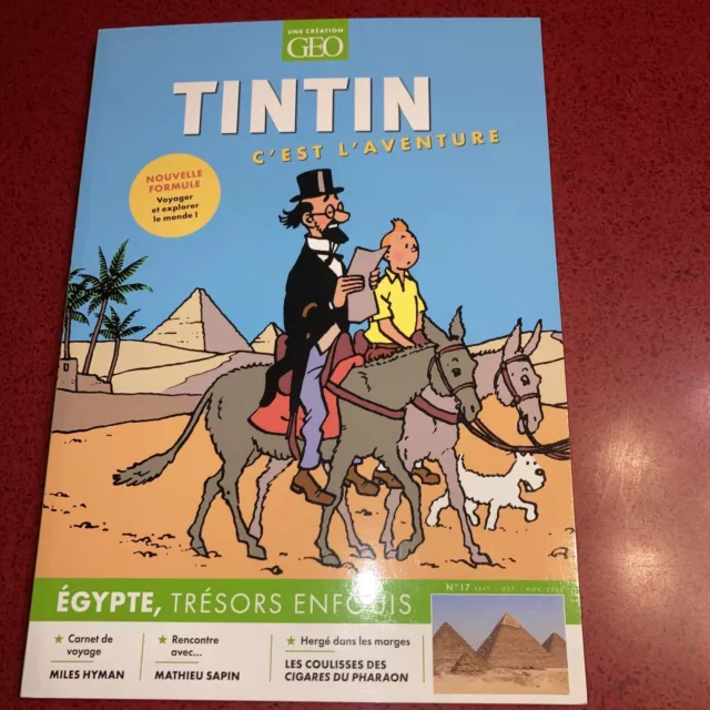 Magazine Géo Tintin C'est l'aventure n°13, Le désert - Beaux-Livres