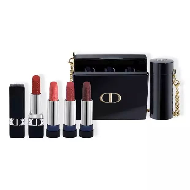 Dior Rouge Dior Minaudière And Lipstick Holder- The Atelier Of Dreams Limited Ed